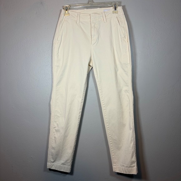GAP Pants - Gap Downtown Khaki Chino Cream Off White Slim Tapered Pants 0 S/541213-00